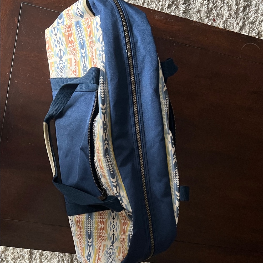 Pendleton Wool Patterned Duffle Bag, Polyester 24… - image 5